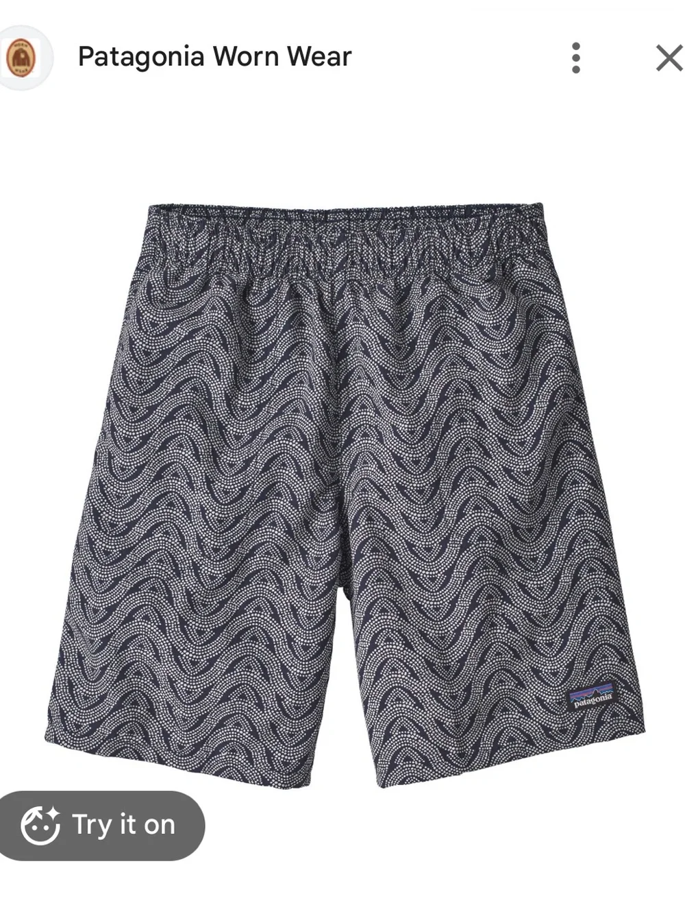 Patagonia Boy's baggies shorts